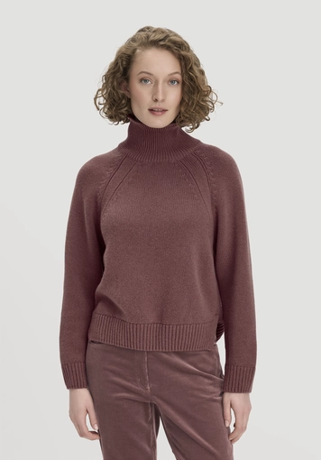 Strick Pullover Relaxed aus Bio-Merinowolle mit Bio-Baumwolle - 0