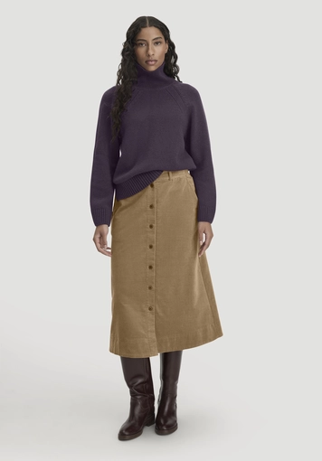 Strick Pullover Relaxed aus Bio-Merinowolle mit Bio-Baumwolle - 1