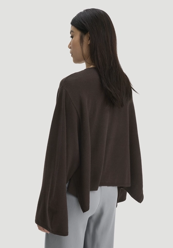Oversized knit sweater made of organic merino wool with cashmere - 3