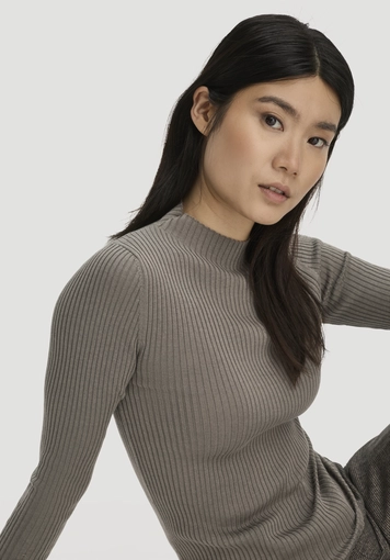 Strick Pullover Fitted aus TENCEL™ Lyocell mit Bio-Baumwolle - 3