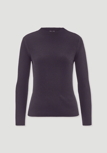 Strick Pullover Fitted aus TENCEL™ Lyocell mit Bio-Baumwolle