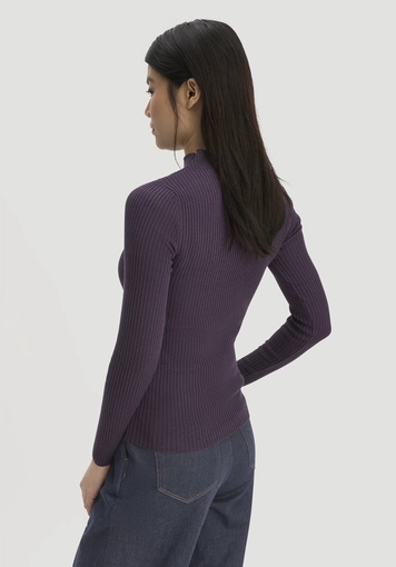 Strick Pullover Fitted aus TENCEL™ Lyocell mit Bio-Baumwolle - 2