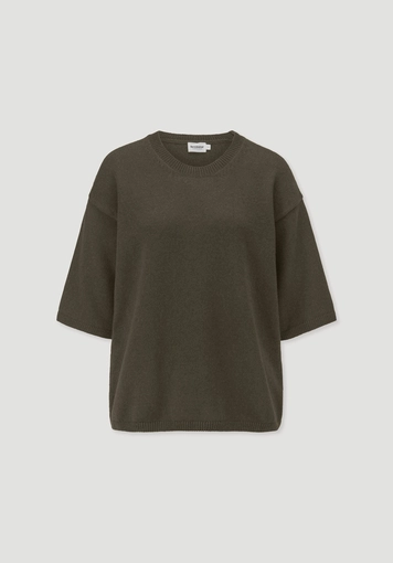 Strick Pullover Oversize aus Bio-Merinowolle mit Bio-Baumwolle - 4