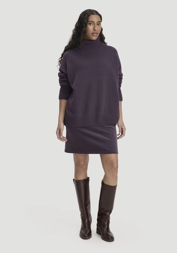 Strick Pullover Oversize aus Bio-Merinowolle mit Bio-Baumwolle - 1
