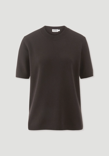 Pullover Relaxed aus Bio-Schurwolle mit Cashmere Pullover Relaxed aus Bio-Schurwolle mit Cashmere