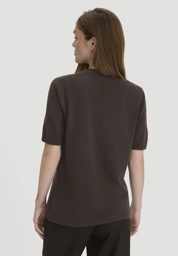 Pullover Relaxed aus Bio-Schurwolle mit Cashmere - 2