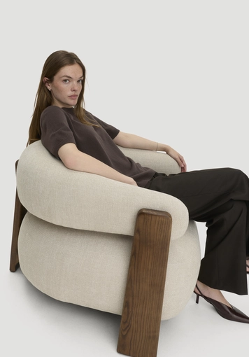 Relaxed pullover made from organic virgin wool with cashmere - 4