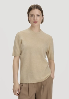 Pullover Relaxed aus Bio-Schurwolle mit Cashmere