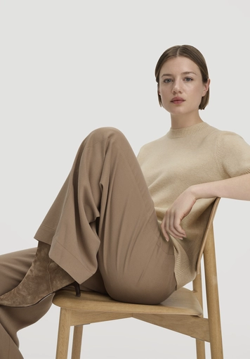 Relaxed pullover made from organic virgin wool with cashmere - 4