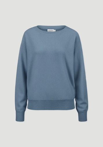 Pullover Relaxed aus Bio-Schurwolle mit Cashmere - 4