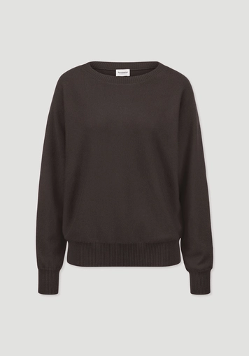 Pullover Relaxed aus Bio-Schurwolle mit Cashmere