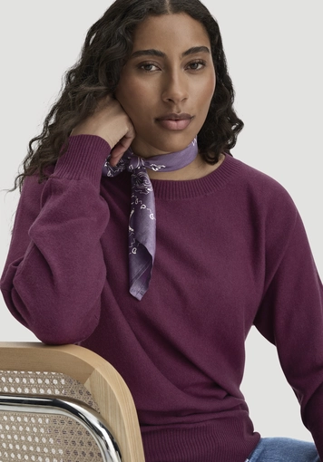 Pullover Relaxed aus Bio-Schurwolle mit Cashmere - 3