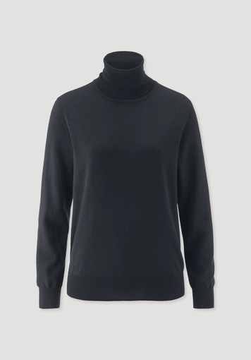 Rollkragenpullover Relaxed aus reiner Bio-Merinowolle Rollkragenpullover Relaxed aus reiner Bio-Merinowolle