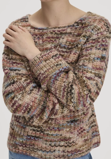 Strick Pullover Relaxed aus Alpaka und Bio-Baumwolle - 3