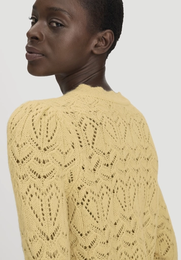 Regular-size pullover made of pure alpaca - 3