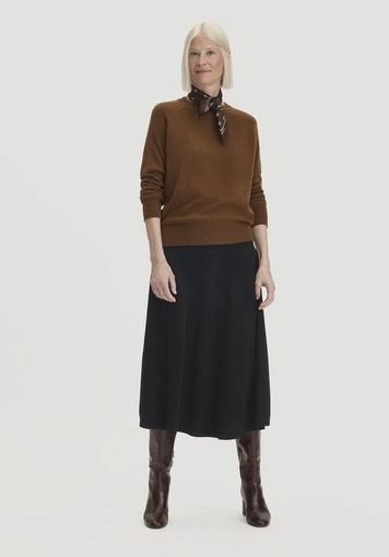 Relaxed BETTER RECYCLING pullover made from cashmere with recycled content - 1