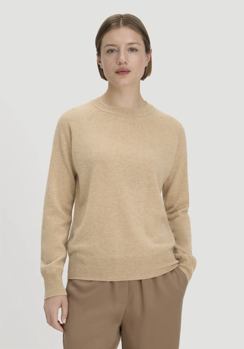 Pullover Relaxed BETTER RECYCLING aus Cashmere mit Recycling-Anteil - 0