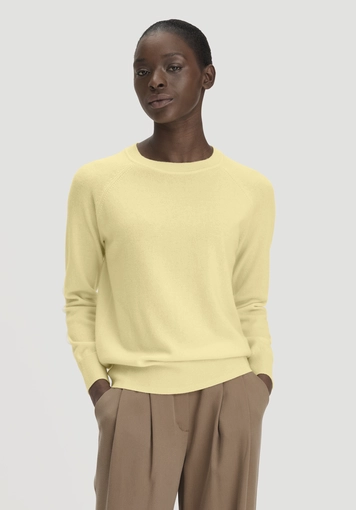 Relaxed BETTER RECYCLING pullover made from cashmere with recycled content - 0