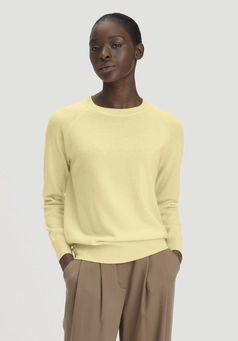 Relaxed BETTER RECYCLING pullover made from cashmere with recycled content