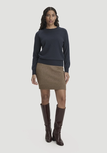 Relaxed BETTER RECYCLING pullover made from cashmere with recycled content - 1
