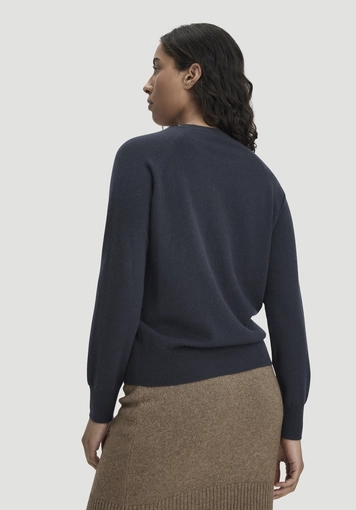 Relaxed BETTER RECYCLING pullover made from cashmere with recycled content - 2