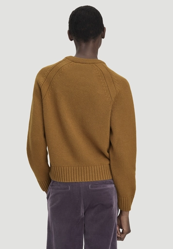 Strick Pullover Relaxed aus Schurwolle und Bio-Baumwolle - 2