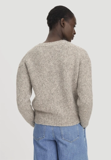 Strick Pullover Relaxed aus Alpaka mit Bio-Baumwolle - 2