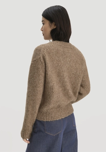 Strick Pullover Relaxed aus Alpaka mit Bio-Baumwolle - 2