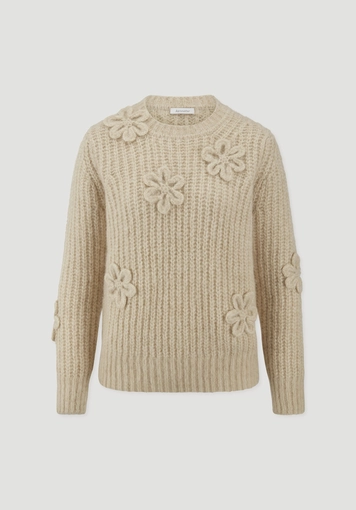 Strick Pullover Relaxed aus Alpaka mit Bio-Baumwolle - 5