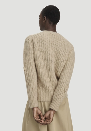 Strick Pullover Relaxed aus Alpaka mit Bio-Baumwolle - 2