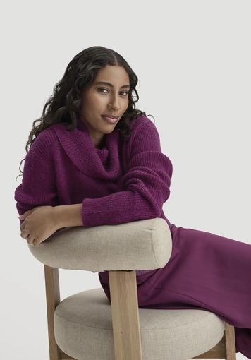 Pullover Relaxed aus reinem Alpaka - 4