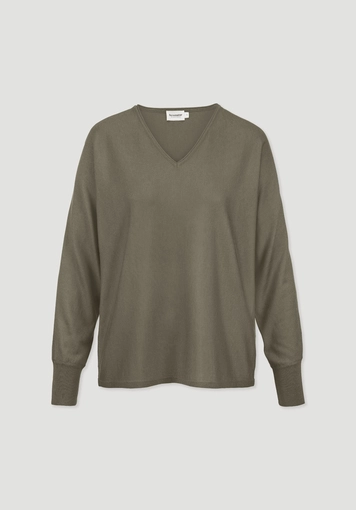 Oversized pullover made from TENCEL™ Lyocell and organic cotton - 4