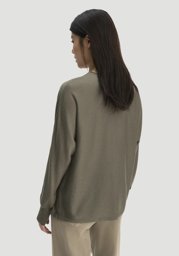 Pullover Oversize aus TENCEL™ Lyocell und Bio-Baumwolle - 2