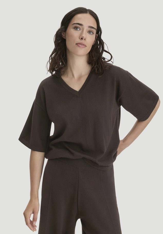 Pullover Oversize aus reiner Bio-Merinowolle