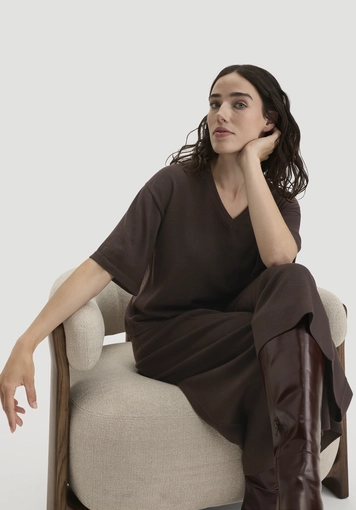 Pullover Oversize aus reiner Bio-Merinowolle - 4