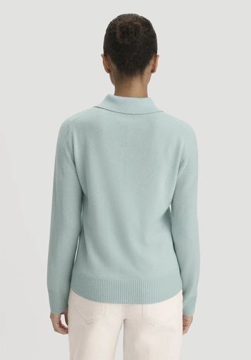 Polo-Pullover Regular aus Bio-Schurwolle mit Cahsmere - 2
