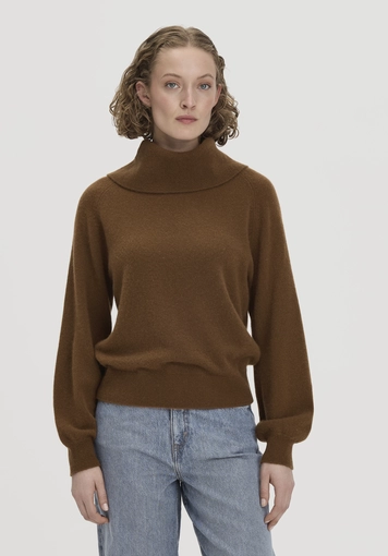 Strick-Pullover Relaxed aus Cashmere mit Recyclinganteil - 0