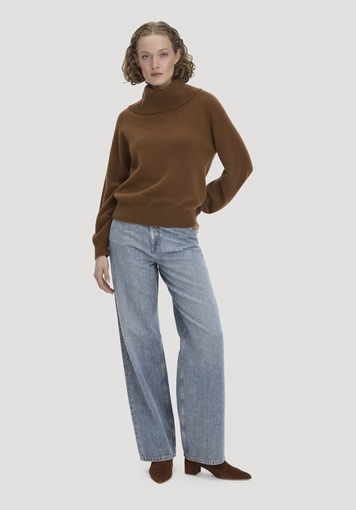 Strick-Pullover Relaxed aus Cashmere mit Recyclinganteil - 1