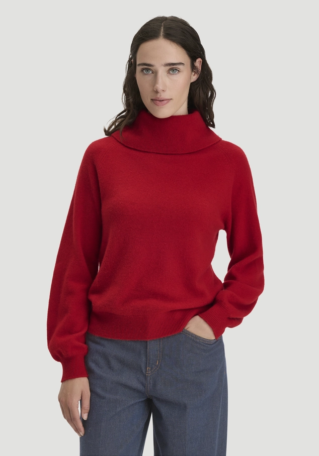 Strick-Pullover Relaxed aus Cashmere mit Recyclinganteil