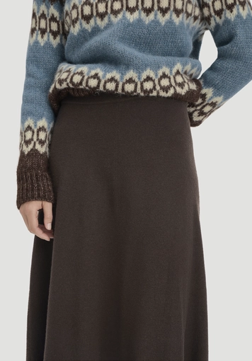 Strick Rock Midi Regular aus Bio-Merinowolle mit Cashmere - 2