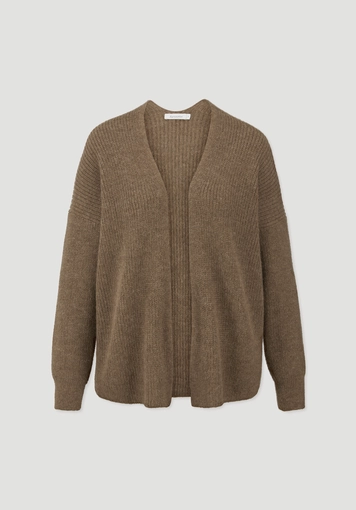 Oversized knitted jacket made of pure alpaca Oversized knitted jacket made of pure alpaca