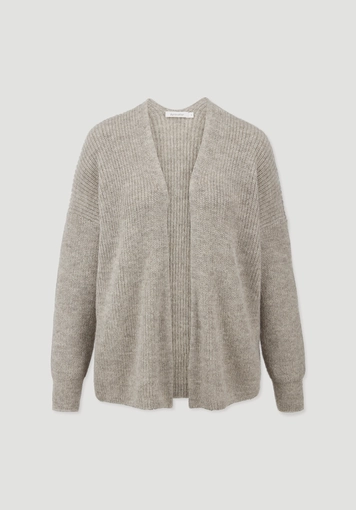 Strick Jacke Oversize aus reinem Alpaka