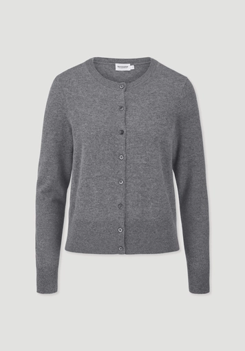 Knit jacket Regular BETTER RECYCLING made of pure cashmere