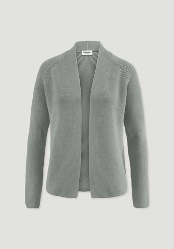 Strick Jacke Regular aus reiner Bio-Baumwolle - 4