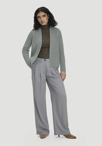 Knitted jacket Regular made of pure organic cotton - 1