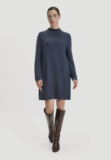 Strickkleid Relaxed aus TENCEL™ Lyocell mit Bio-Baumwolle - 0