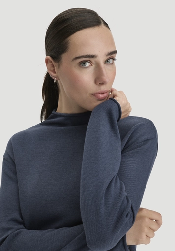 Strickkleid Relaxed aus TENCEL™ Lyocell mit Bio-Baumwolle - 2