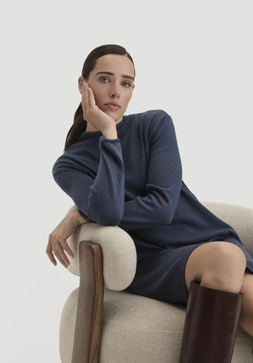 Strickkleid Relaxed aus TENCEL™ Lyocell mit Bio-Baumwolle - 3
