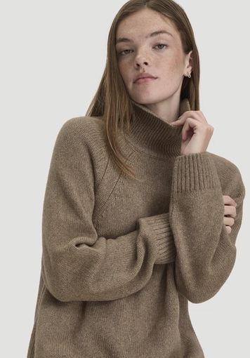Strickkleid Relaxed aus Bio-Merinowolle mit Bio-Baumwolle - 2