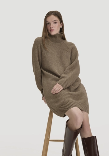 Strickkleid Relaxed aus Bio-Merinowolle mit Bio-Baumwolle - 3